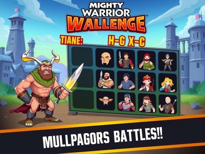 Mighty Warrior Challenge Character Selection